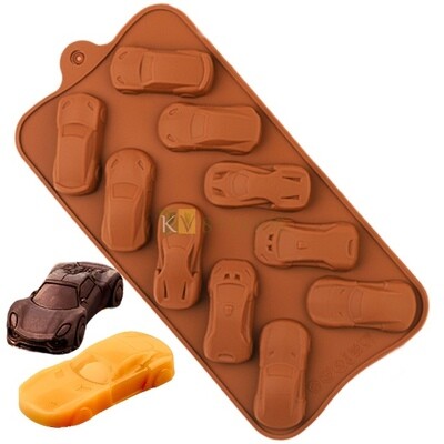 CARS SHAPE CHOCOLATE SILICON MOLD