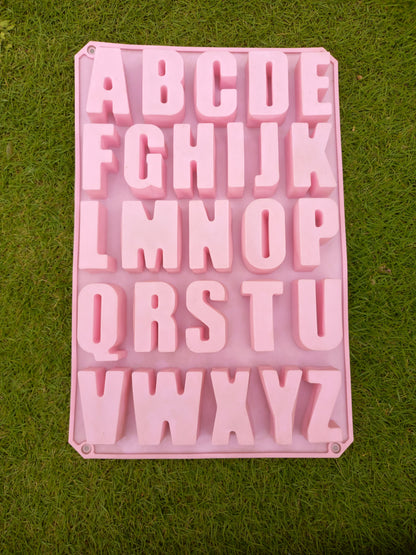 Capital Alphabet Silicon Mold
