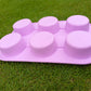 6 Cavity Silicon Cupcake Tray 2.2″ Bottom