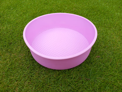 Round cake Pan Silicon Mold 7.5" x 2 " Deep