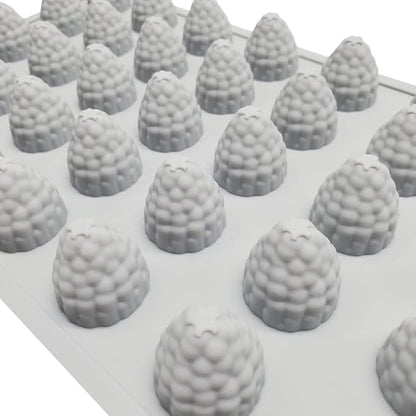Commercial Silicon 35 Cavity 3D Raspberry Chocolate Mold