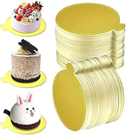 Dessert Platter Round Pastry Boards 100 pcs Pack