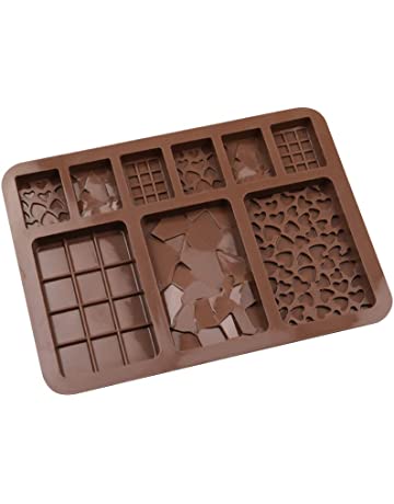 Multi Shapes Bars Silicon Chocolate Mold size 7" x 5"