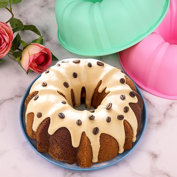 SILICON LARGE BUNDT CAKE PAN MOLD