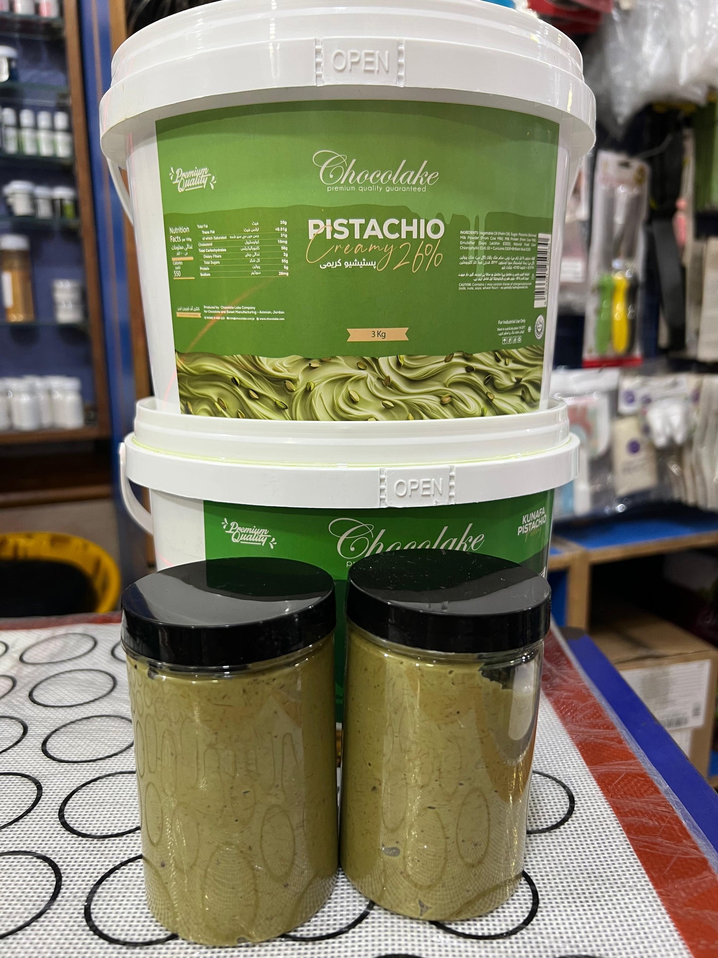 Chocolake Pistachio Filling