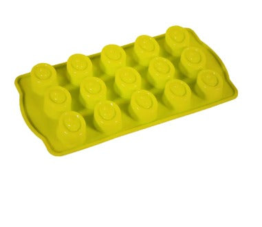 15 cavity Ovel Ingot Silicon Chocolate Mold