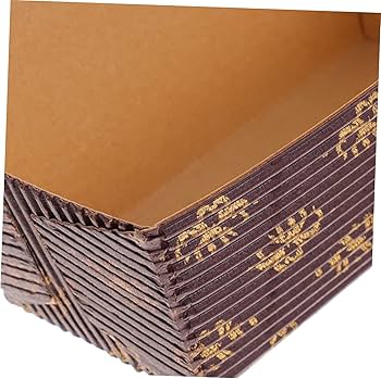 American Honey Cake Paper Square pan size 3" x 2.5" x 1" 10pc Pack