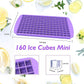 Silicon Mini Ice  & Chocolate Cube Tray 160 Cavity