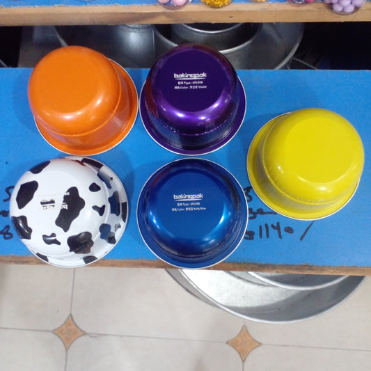 Aluminium Bakeware foil cup Bowl  Shape