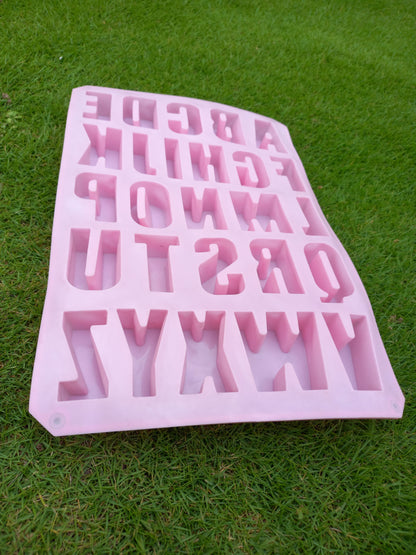 Capital Alphabet Silicon Mold