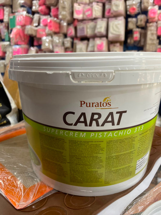 Puratos Carat Super Cream Pistachio Filling 5kg
