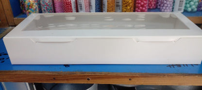 Cookie Cakesicles White Box size 12 x 5 x 2"