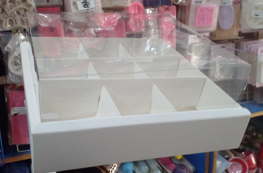 New Imported  Brownie Box 9 Cavity Card Material size 9.5" X 9.5" x 2"