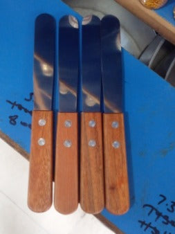 4 Inch Palette Knife Wood Handle