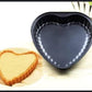 Non Stick Curve Edge Heart Pan 7inches