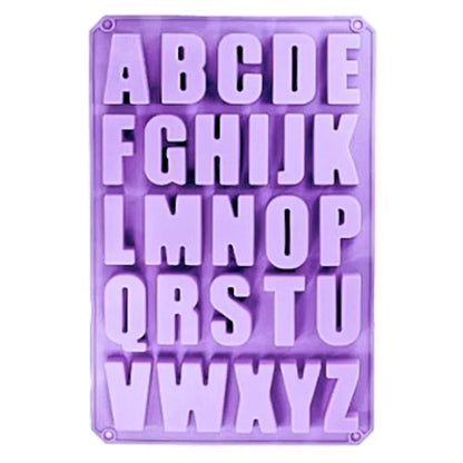 Capital Alphabet Silicon Mold