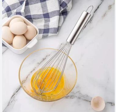 Stainless Steel Metal Hand Whisk 14 inches