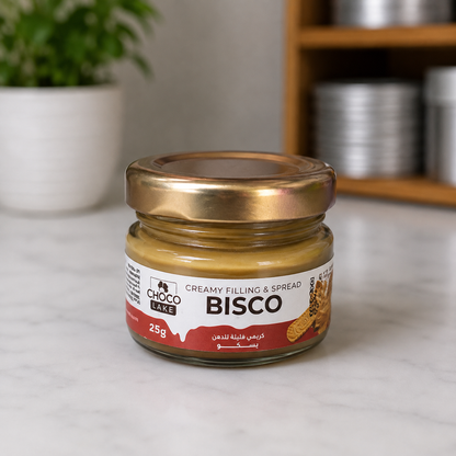 Chocolake Bisco Creamy Spread (mini glass bottles) 25g