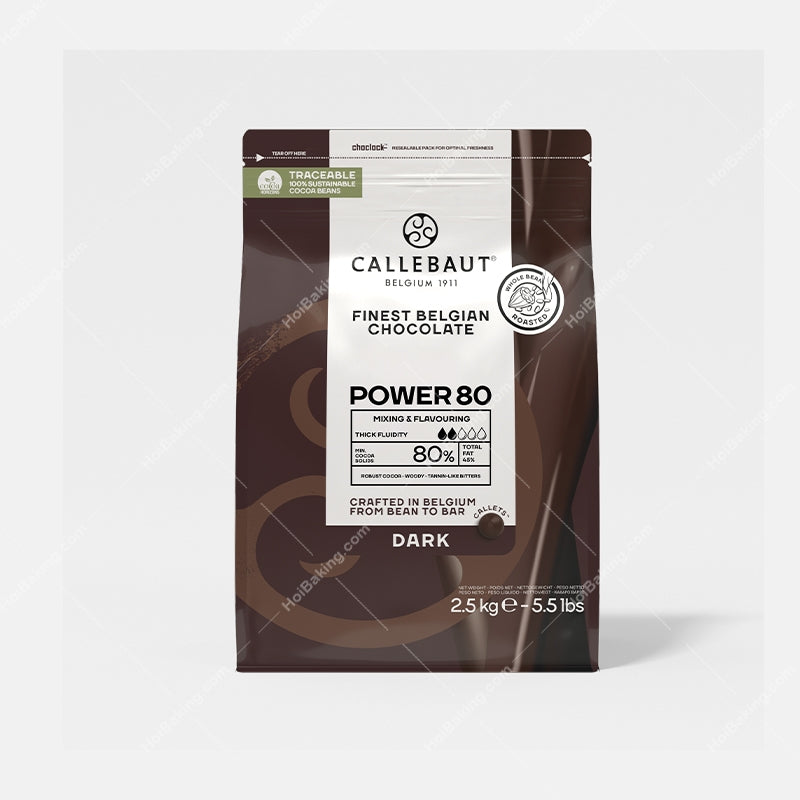 Callebaut Power 80% Dark Callets