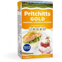 Pritchitts Gold Whipping Cooking & Pouring 1Ltr
