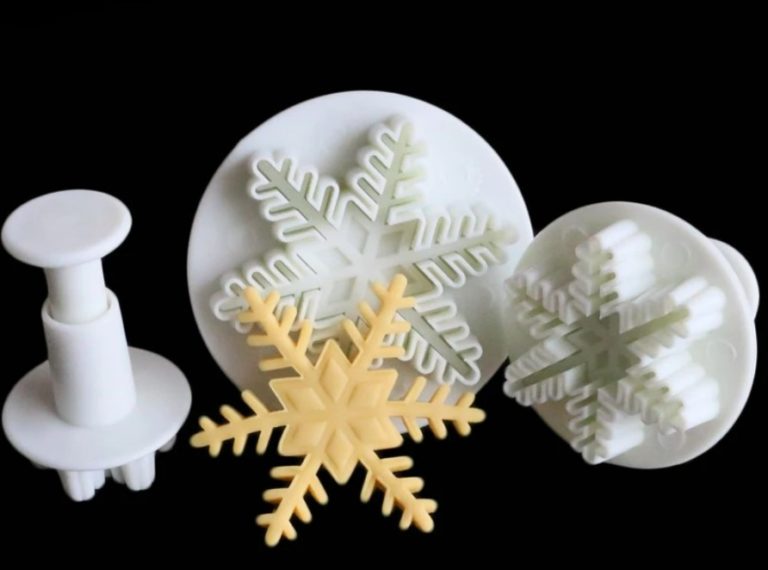 SNOWFLAKE PLUNGER CUTTERS D-1 SET OF 3PCS