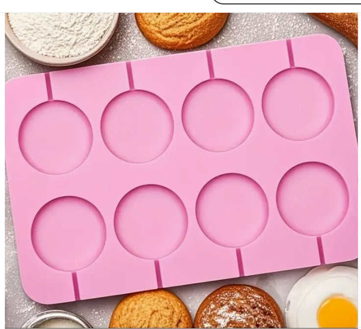 Silicon Lollipop Candy Mold size 1.5 inches