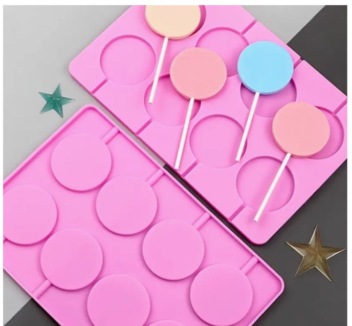 Silicon Lollipop Candy Mold size 1.5 inches