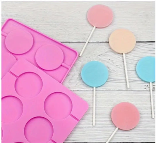 Silicon Lollipop Candy Mold size 1.5 inches