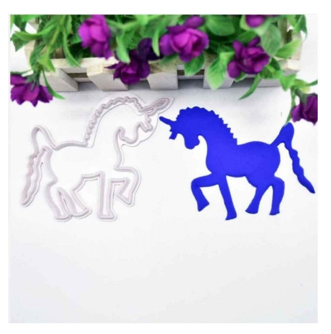 Unicorn Fondant Cutter Cookie Cutter