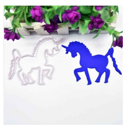 Unicorn Fondant Cutter Cookie Cutter