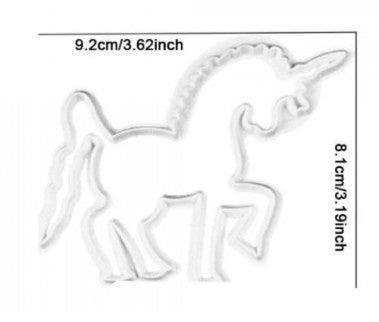 Unicorn Fondant Cutter Cookie Cutter