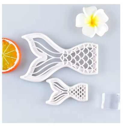 Mermaid Tail Cutter Set 2pcs