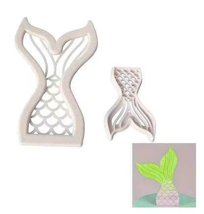 Mermaid Tail Cutter Set 2pcs