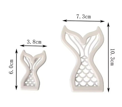 Mermaid Tail Cutter Set 2pcs