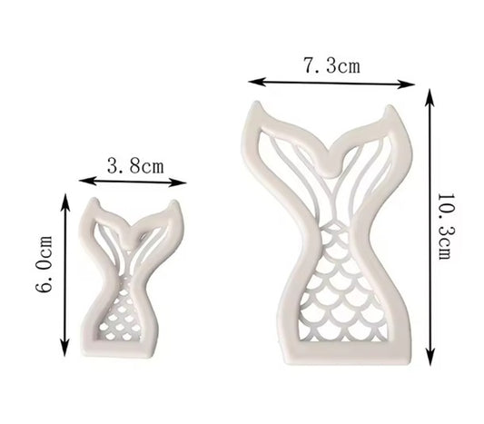 Mermaid Tail Cutter Set 2pcs