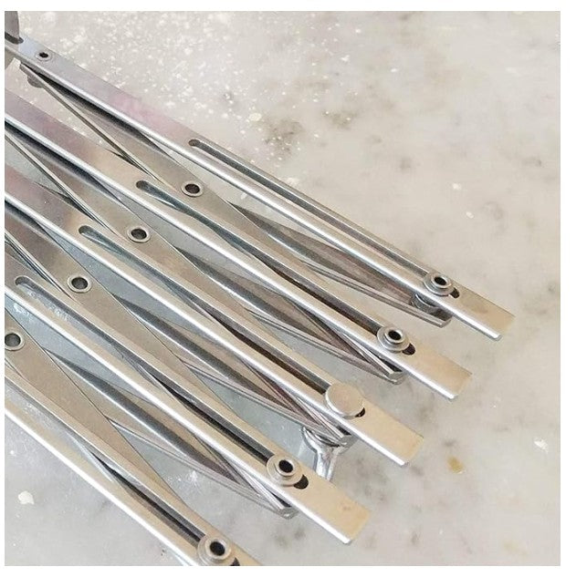 SS Dough Pastry Roller Cutter