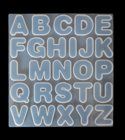 Silicon Epoxy Resin Capital Alphabet Fondant Mold
