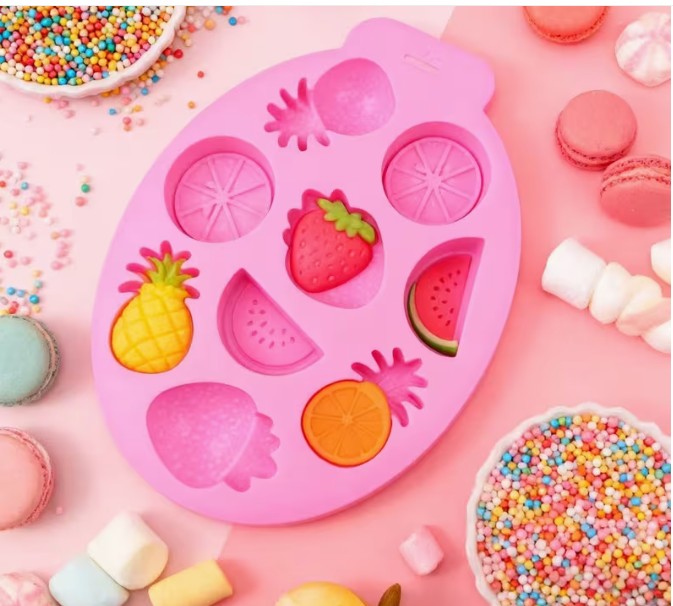 Silicon Fruits Ice Chocolate Mold