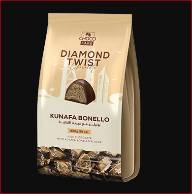 Diamond Kunafa Bonello Twist 180g {Only For Karachi}