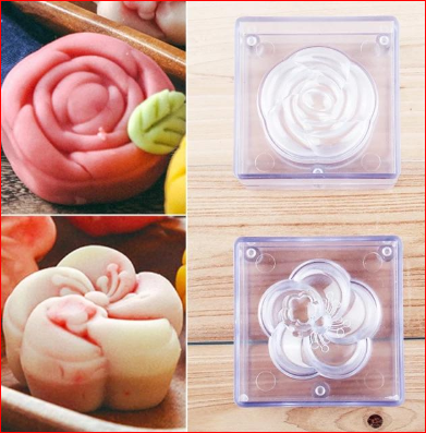 Acrylic 3D Flower Mold 2pc Set
