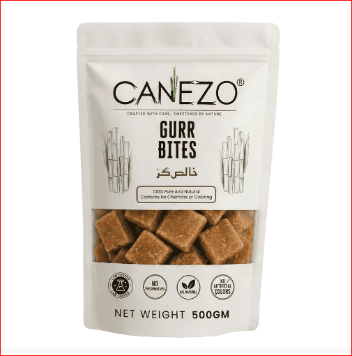 Desi Gurr Bites – 100% Pure Natural Jaggery Cubes | 500g