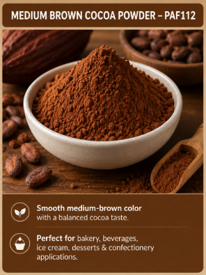 Medium-Brown Cocoa Powder Made In Spain Repacked
