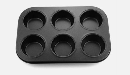 6 Cavity Cupcake Tray Non Stick