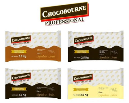 Chocobourne White Chocolate Compound 2.5kg Slab