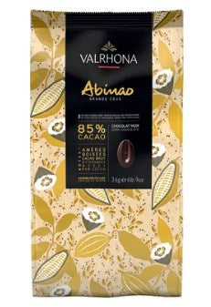 Valrhona Abinao 85% Dark Chocolate Fèves 3kg Bag