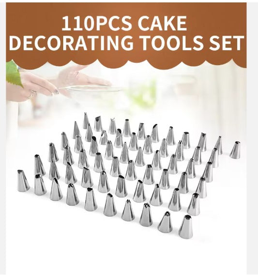 Cake Decorator Set 110pcs