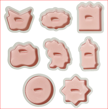 Islamic Shapes Ramadan Mubarak Eid Mubarak Cookie Cutter 6pcs Set