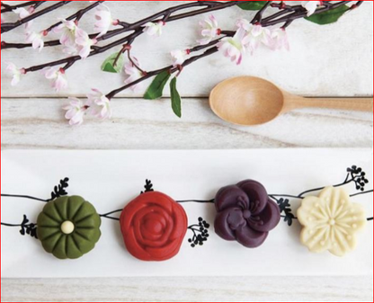 Acrylic 3D Flower Mold 2pc Set