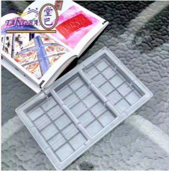 Acrylic Kunafa Chocolate Bar Mold 3 Cavity size 6" x 3" Each Cavity