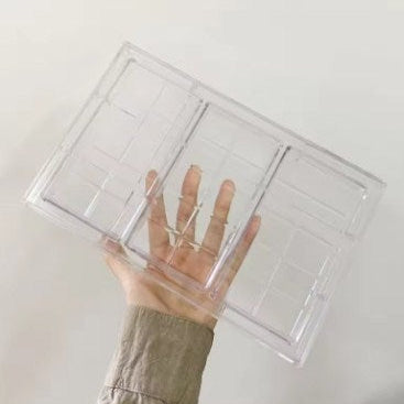 Acrylic Kunafa Chocolate Bar Mold 3 Cavity size 6" x 3" Each Cavity